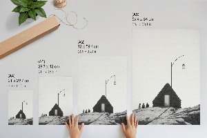 Grafika na ścianę Minimalistyczny krajobraz