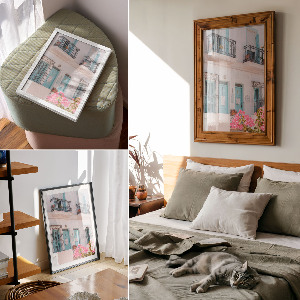 Wydruk na płótnie Fasada domu