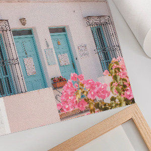 Wydruk na płótnie Fasada domu