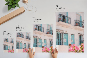 Wydruk na płótnie Fasada domu