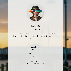 Dekoracyjny plakat ścienny Spokojny most