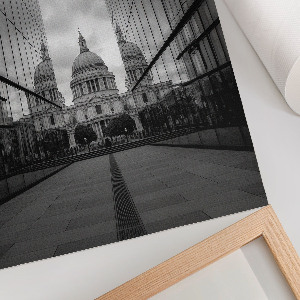 Plakat premium Lustrzane budynki