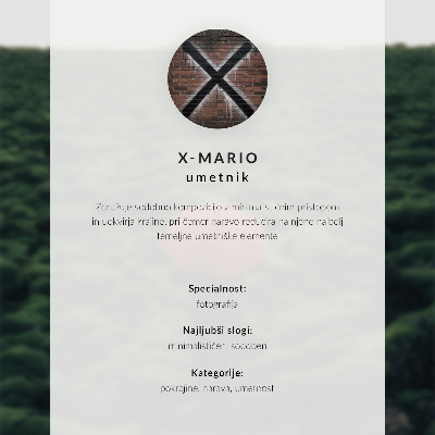 Plakat premium Samotne drzewo