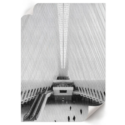 Dekoracyjny plakat ścienny Futurystyczna architektura