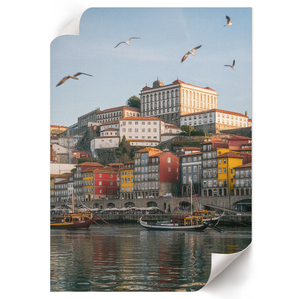 Grafika na ścianę Miejski urok