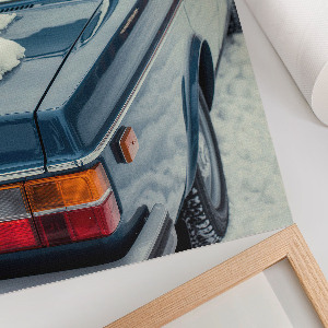 Wydruk na płótnie Zimowy samochód