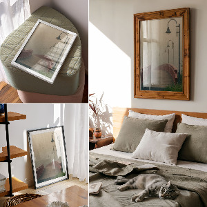 Dekoracyjny plakat ścienny Most w mgle