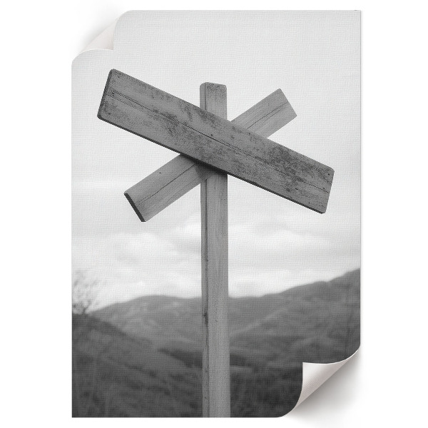 Plakat premium Górski znak