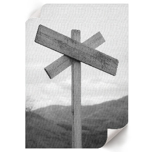 Plakat premium Górski znak