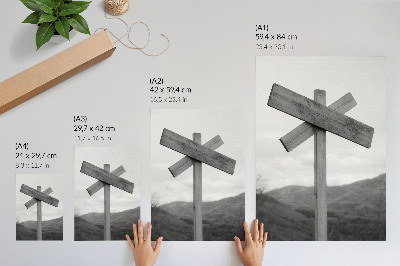 Plakat premium Górski znak