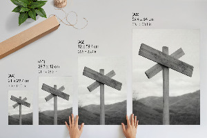 Plakat premium Górski znak