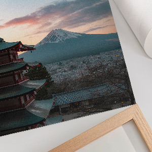 Dekoracyjny plakat ścienny Wieczór w Azji