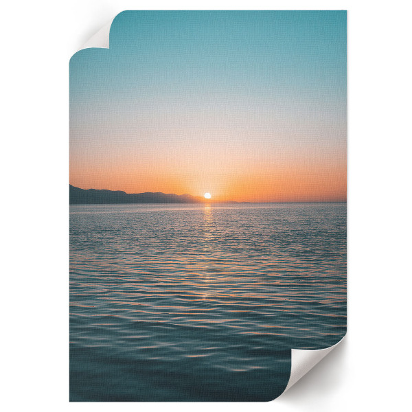 Wydruk na płótnie Zachód słońca