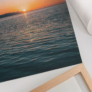 Wydruk na płótnie Zachód słońca