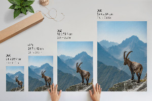 Grafika na ścianę Górska natura