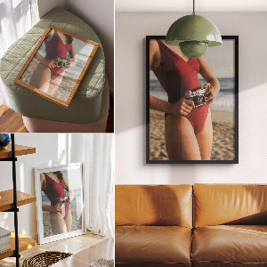 Plakat premium Letni moment