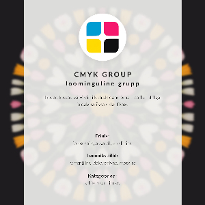 Dekoracyjny plakat ścienny Kwiatowy wzór