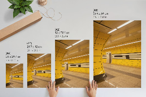 Dekoracyjny plakat ścienny Podziemna nowoczesność