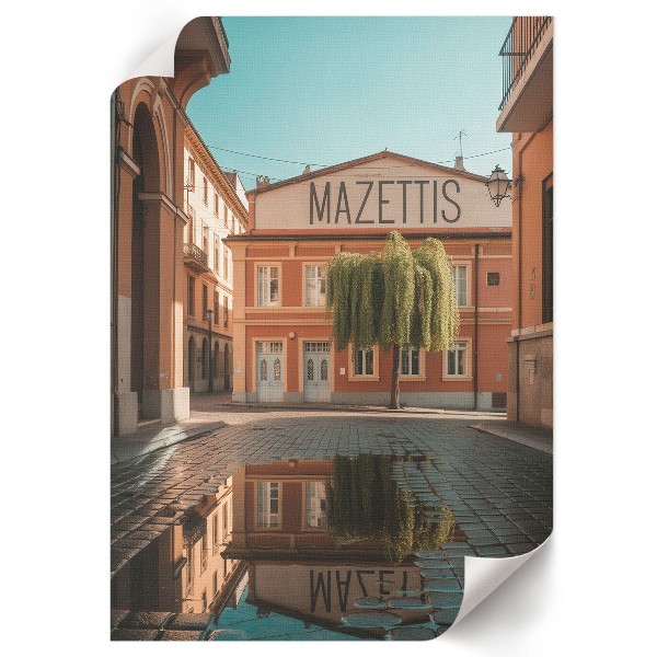 Wydruk na płótnie Słoneczne miasto