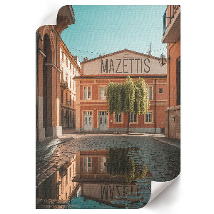 Wydruk na płótnie Słoneczne miasto