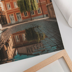 Wydruk na płótnie Słoneczne miasto