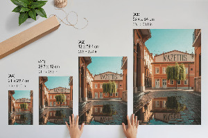 Wydruk na płótnie Słoneczne miasto