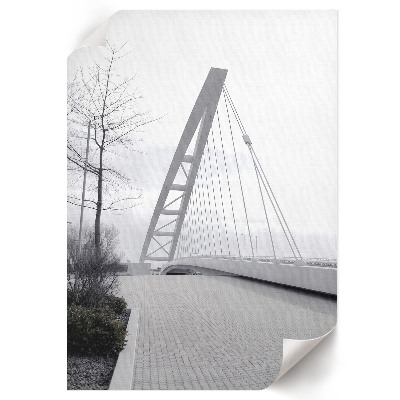 Plakat premium Szary most