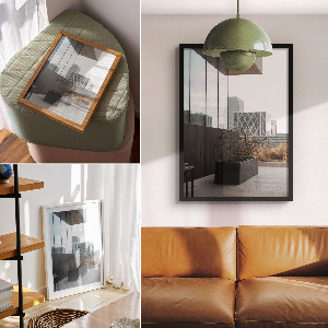 Dekoracyjny plakat ścienny Miejska elegancja