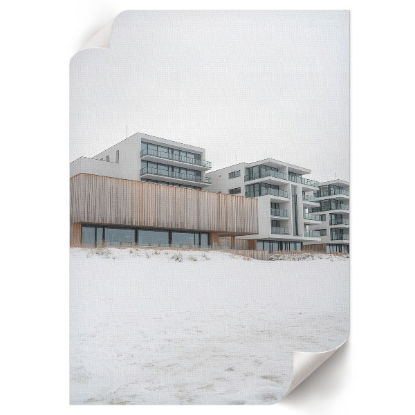 Wydruk na płótnie Zimowy krajobraz