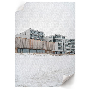 Wydruk na płótnie Zimowy krajobraz