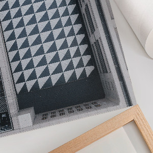 Wydruk na płótnie Geometria miejskia