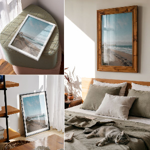 Grafika na ścianę Nadmorski spokój