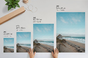 Grafika na ścianę Nadmorski spokój