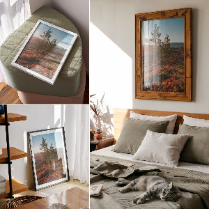 Dekoracyjny plakat ścienny Jesienna harmonia