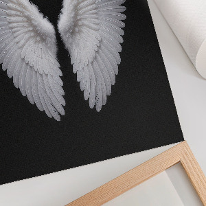 Dekoracyjny plakat ścienny Białe skrzydła