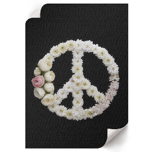 Grafika na ścianę Kwiatowy pokój