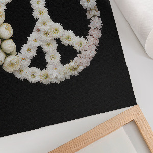 Grafika na ścianę Kwiatowy pokój