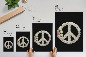 Grafika na ścianę Kwiatowy pokój