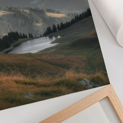 Plakat premium Górski pejzaż