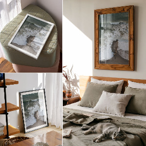 Dekoracyjny plakat ścienny Morski pejzaż