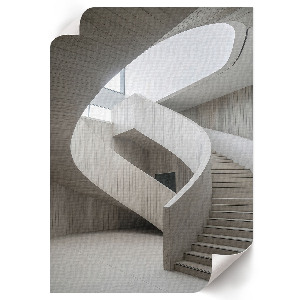 Wydruk na płótnie Zakręcone schody