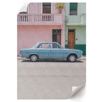 Grafika na ścianę Retro auto