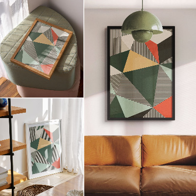 Plakat premium Geometryczne wzory