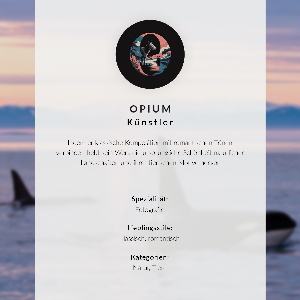 Plakat premium Kwitiący ogród