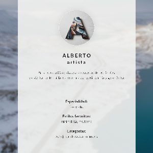 Plakat premium Górskie widoki