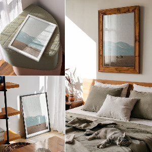 Plakat premium Górskie widoki