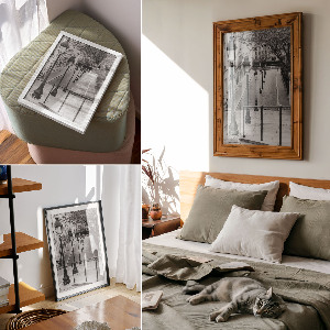 Plakat premium Miejska sceneria