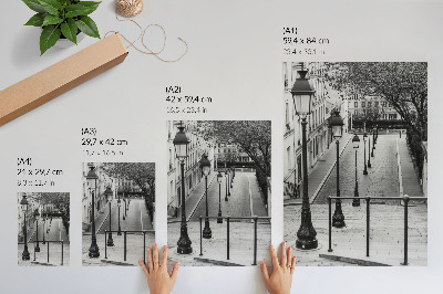Plakat premium Miejska sceneria