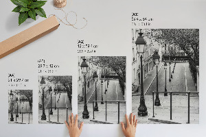 Plakat premium Miejska sceneria