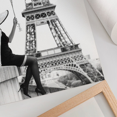 Wydruk na płótnie Paris chic